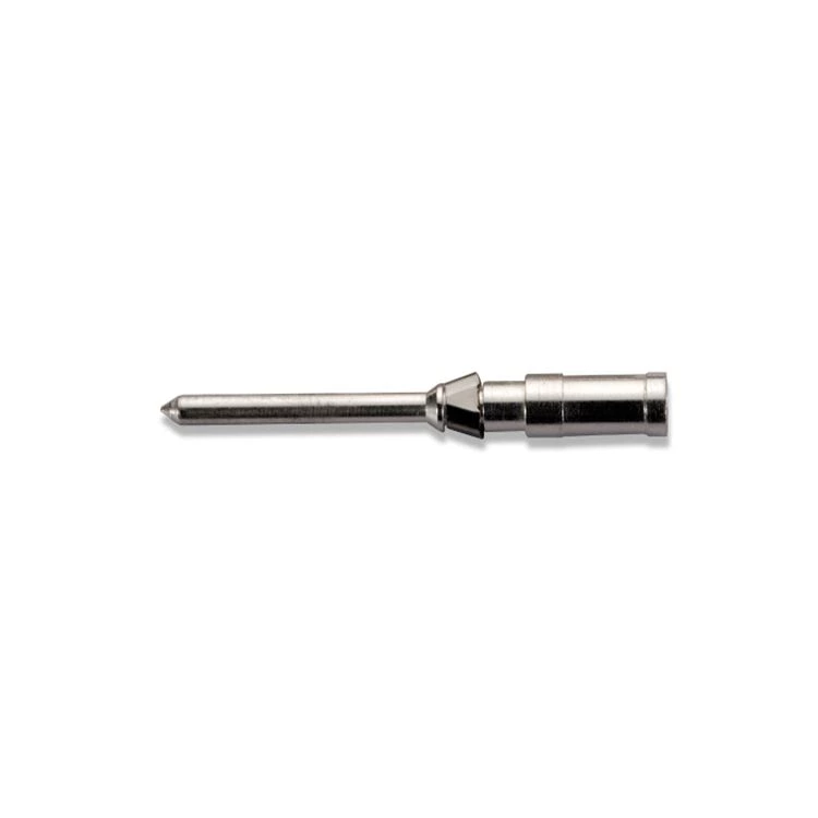 Cosse à sertir Ag 26 AWG CDSM pour inserts HA HE HEE HM HK plaqués argent