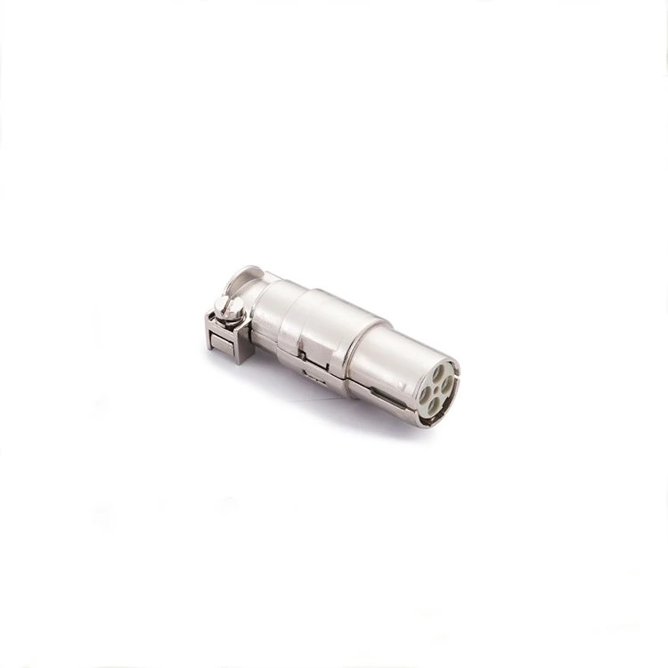 Connecteur circulaire de module coaxial de blindage
