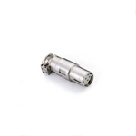 Connecteur à sertir pour borne électrique coaxiale robuste