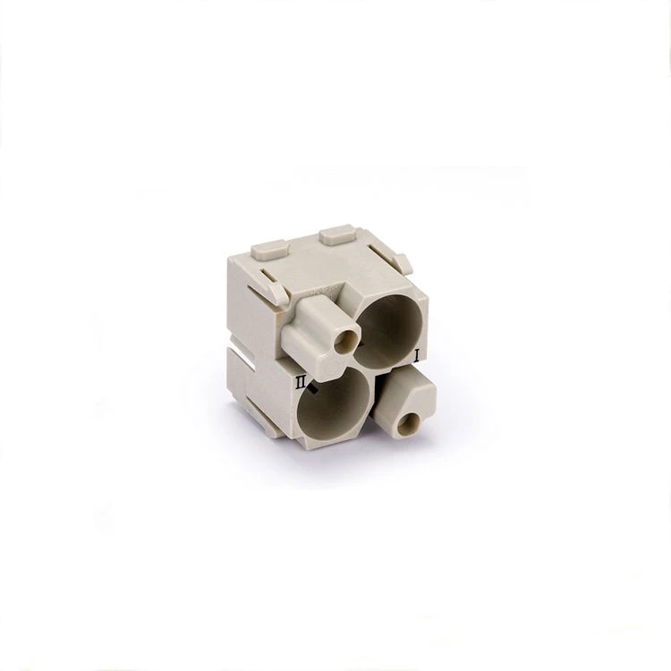 Connecteur modulaire robuste à blindage HDC CM BUS MV2 2 broches H2M-002