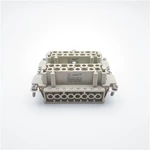 Connecteur d'alimentation robuste rectangulaire femelle 32 broches