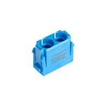 Connecteur électrique pneumatique robuste en polycarbonate