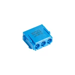 Connecteur électrique pneumatique robuste en polycarbonate