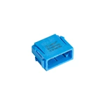 Connecteur électrique pneumatique robuste en polycarbonate