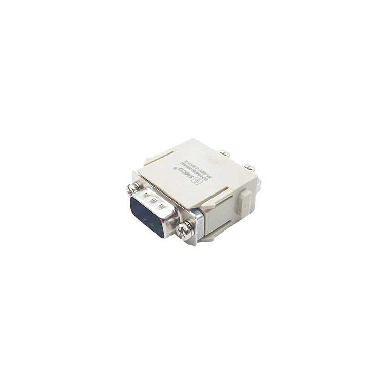 Connecteurs modulaires D-SUB robustes à 9 broches avec contacts plaqués argent