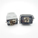 Connecteur modulaire robuste à blindage HDC CM BUS MV2 2 broches H2M-002
