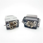 Connecteur modulaire robuste à blindage HDC CM BUS MV2 2 broches H2M-002