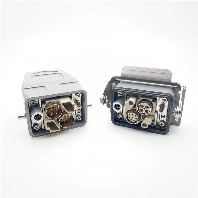 Contact haute densité H-Modular H-Quintax 8 blindages pour contacts D-Sub