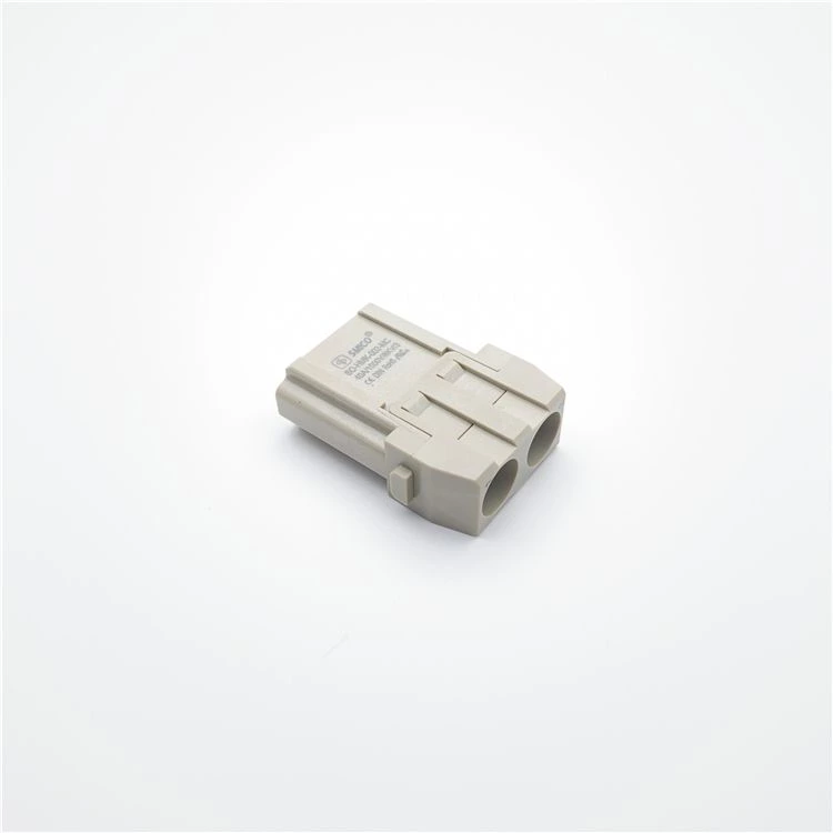 Connecteurs modulaires HDC 2 broches 40 A avec contacts plaqués argent