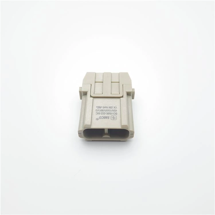 Connecteurs modulaires HDC 2 broches 40 A avec contacts plaqués argent