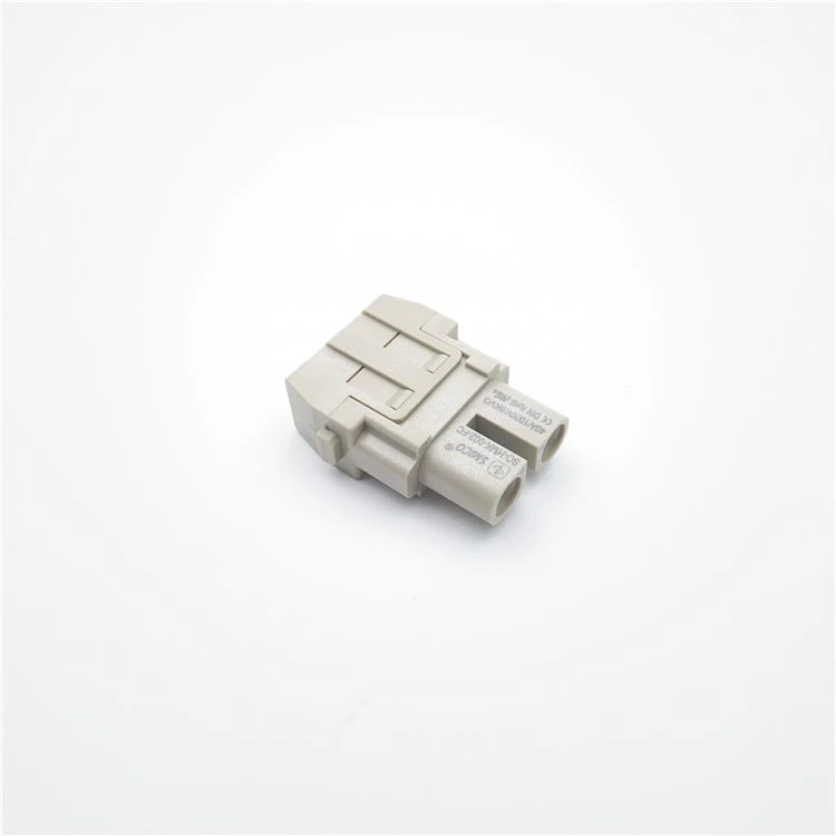 Connecteurs modulaires HDC 2 broches 40 A avec contacts plaqués argent
