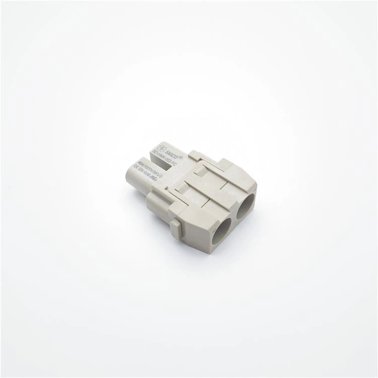 Connecteurs modulaires HDC 2 broches 40 A avec contacts plaqués argent