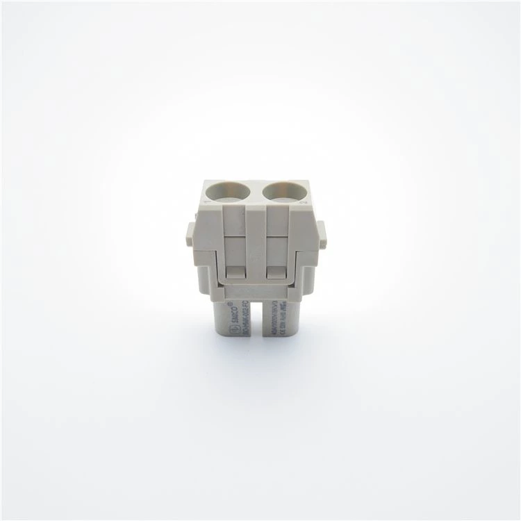 Connecteurs modulaires HDC 2 broches 40 A avec contacts plaqués argent