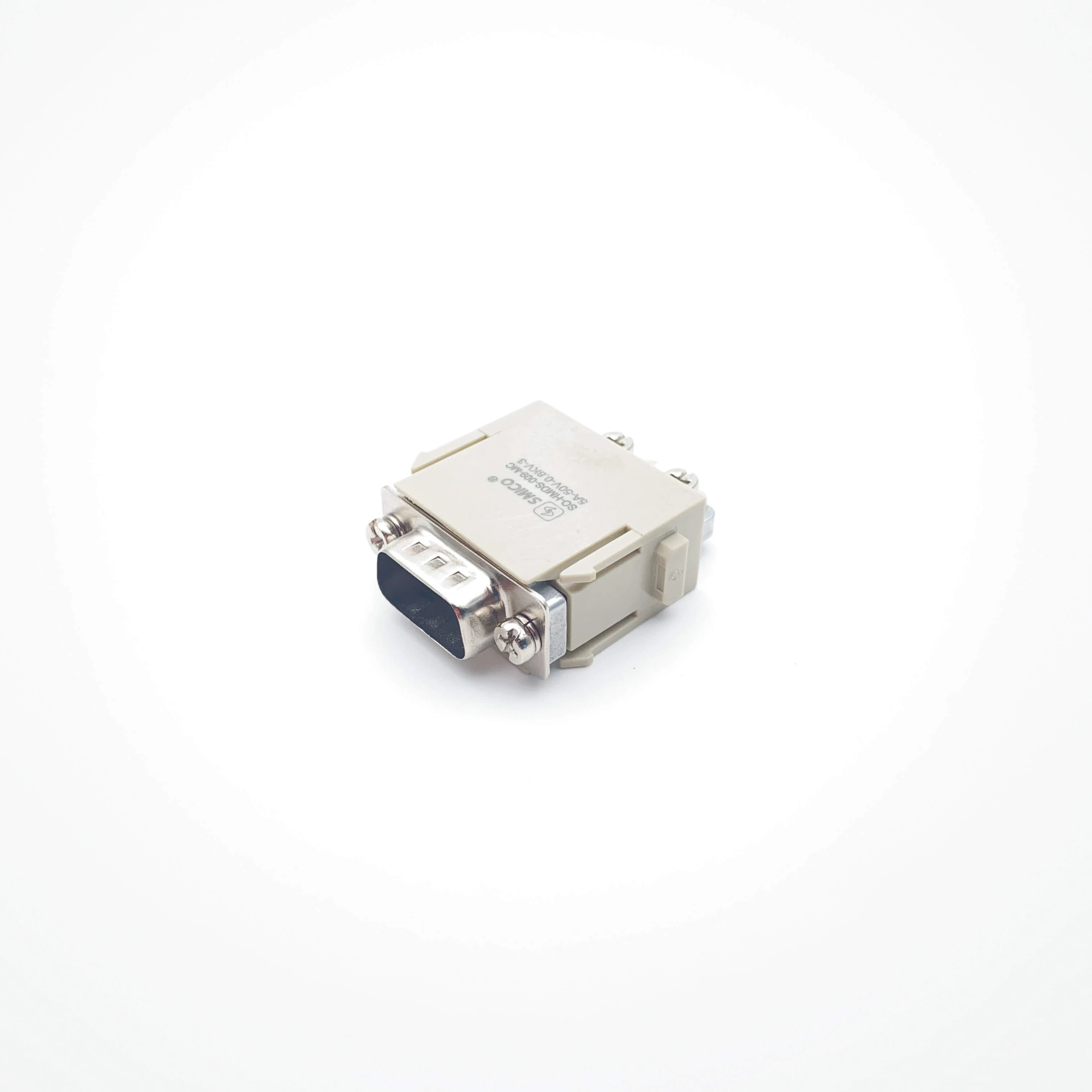 Connecteurs modulaires D-SUB robustes à 9 broches avec contacts plaqués argent