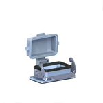 Capots et boîtiers métalliques pour montage sur cloison H10B Connecteur de câble robuste