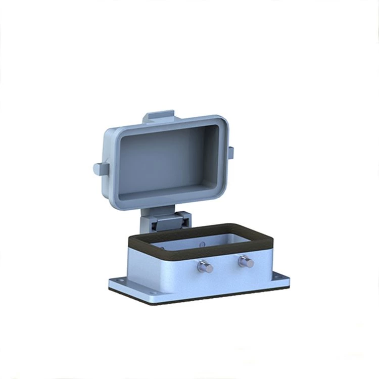 Capots et boîtiers métalliques pour montage sur cloison H10B Connecteur de câble robuste