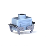 Capot et boîtier H10B pour connecteur robuste, entrée par le haut