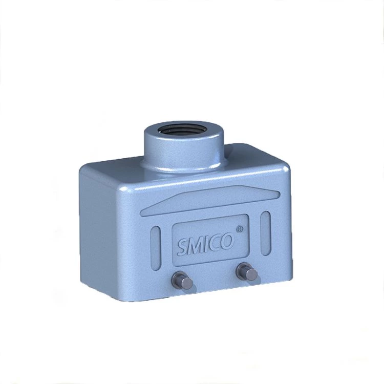 Connecteur robuste pour capot et boîtier H10B, entrée supérieure