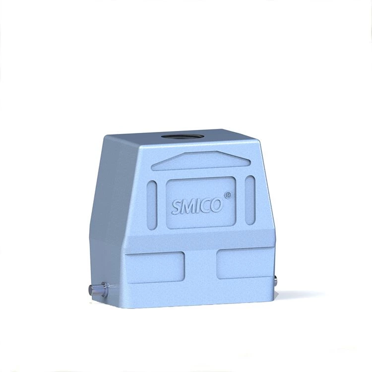 Capot et boîtier H10B pour connecteur robuste, entrée par le haut, structure haute