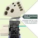 Connecteur robuste 10A, 16A