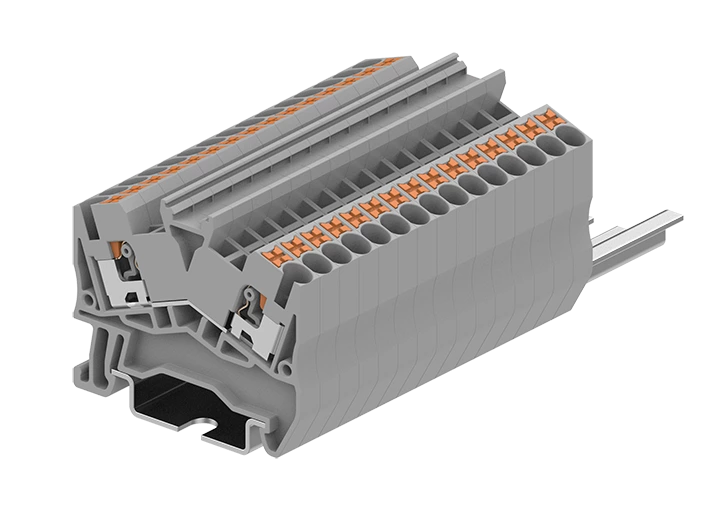 Câblage rapide à ressort sur rail DIN TPS2.5-2-G, fabricant et usine