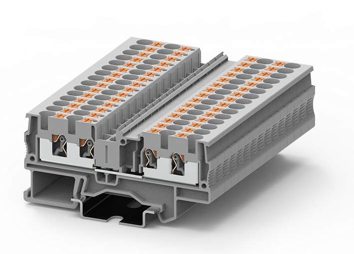 Connecteur électrique de bornier PT4-4-G