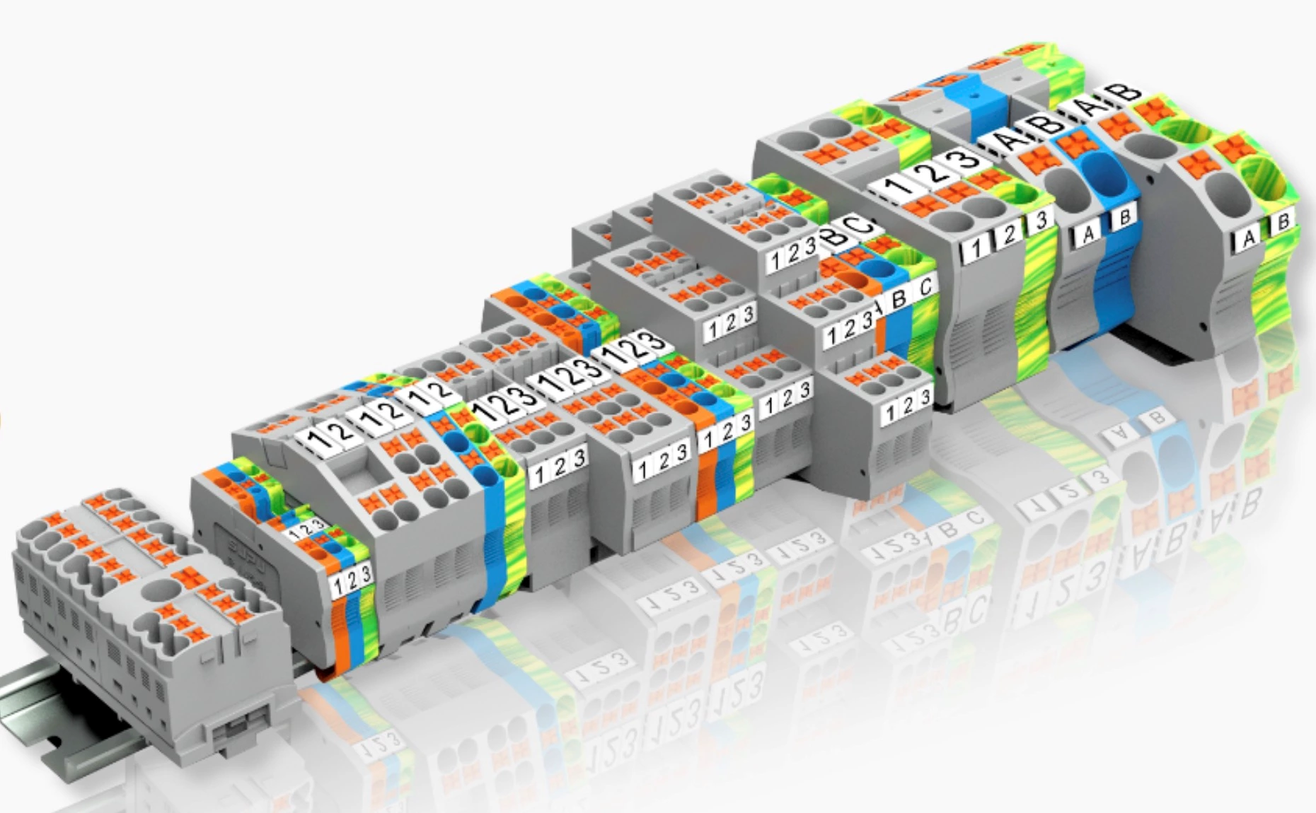 Bornier PT, bornier enfichable pour connexion rapide