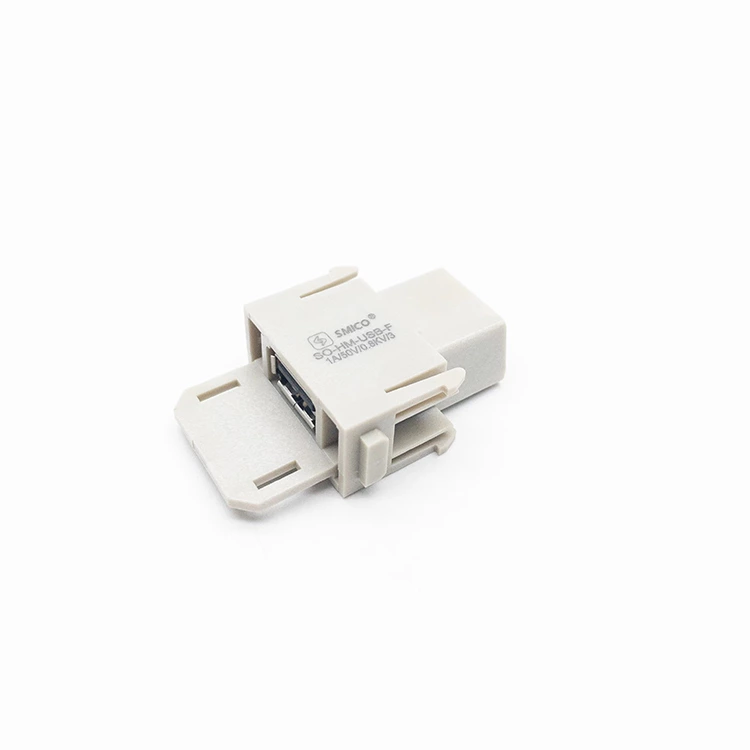 Connecteur robuste HM-USB-F Module mâle changeur de genre 09140014701