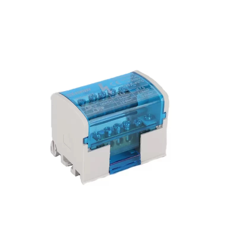 Bornier de distribution de jeu de barres UK207