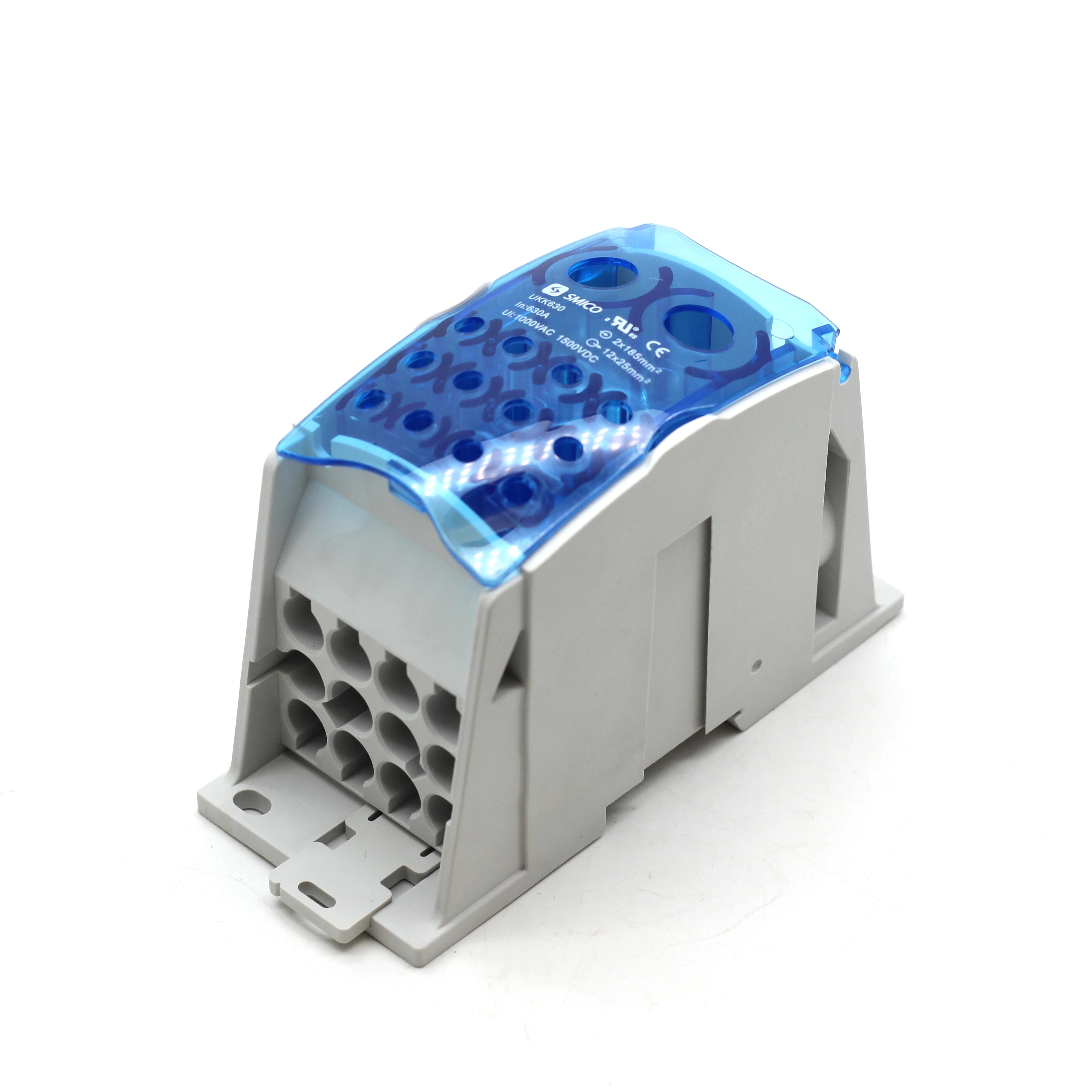 Blocs de distribution unipolaires/multipolaires UKK 630A