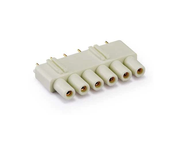 Adaptateur PCB 6 broches pour connecteur robuste série DD 09160009908 APT-6DD24