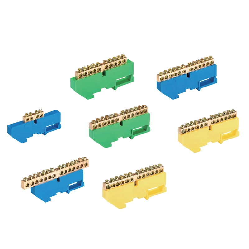 Borniers en cuivre T005 Bloc de distribution avec laiton