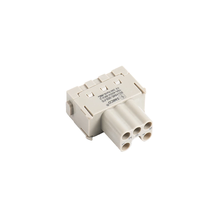 09140052716 HME-005-FS Inserts rectangulaires femelles 16A pour connecteur robuste