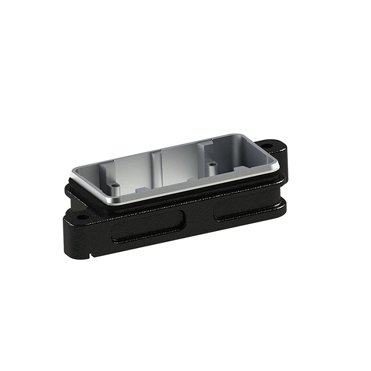 Boîtier de connecteur robuste HPR IP68 HP10B/H-ST-2H pour environnements extérieurs difficiles 09400100311