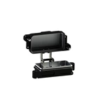Boîtier de connecteur robuste HPR avec couvercle métallique IP68 HP10B/H-ST-MCV-2H pour environnements extérieurs difficiles 09400100317