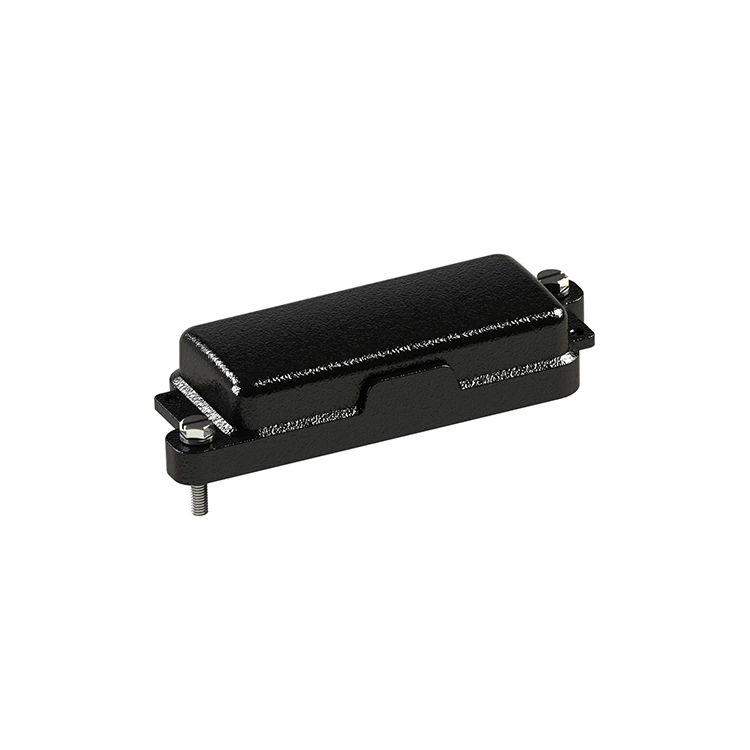Connecteur robuste à couvercle métallique HPR IP68 HP16B/H-MCV-2S pour environnements extérieurs difficiles 09400165411