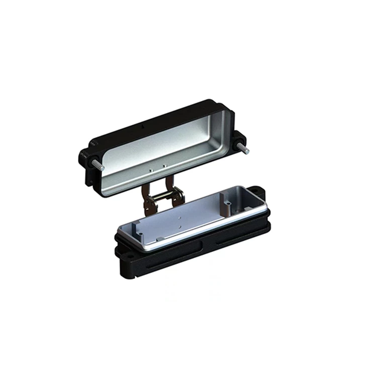 Connecteur robuste HPR Boîtier avec couvercle métallique étanche IP68 HP24B/H-ST-MCV-2H 09400240317