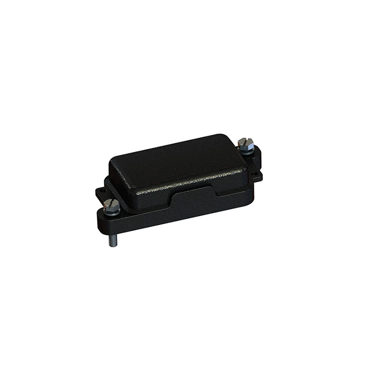 Connecteur rectangulaire HPR couvercle métallique IP68 HP6B/H-MCV-2S pour environnements extérieurs difficiles 09400065411 couvercle de protection