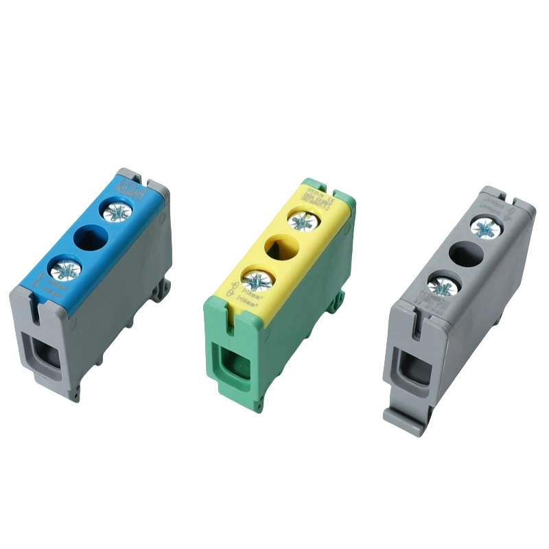 Bornier électrique en aluminium SOT5-16, série SOT5, pour connecteur Al 16 mm²
