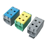 Borniers de connexion à vis pour rail DIN en cuivre pour distribution d'énergie de grande taille SOT5-35-2 2 x 50 mm²