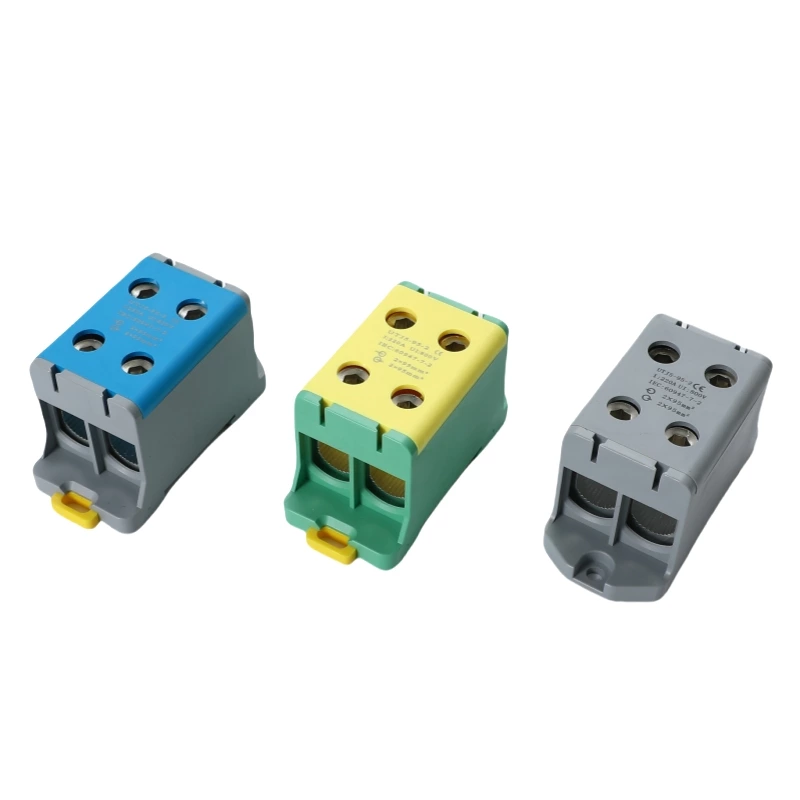 Bornier électrique en aluminium SOT5-95-2, série SOT5, pour connecteur Al 2 x 95 mm²