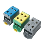 Bornier électrique en aluminium SOT5-95-2, série SOT5, pour connecteur Al 2 x 95 mm²