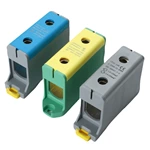 Borniers de connexion à vis pour rail DIN en aluminium pour distribution d'énergie de grande taille SOT5-150, 150 mm²