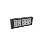 Cadre amovible KBL 24/10 IP54 Classe de feu UL94-V0 Système d'entrée de câble Auto-extinguible