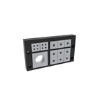 Système d'entrée de câbles Cadre amovible KBL 24/12-E IP54 Classe de flamme UL94-V0 Auto-extinguible