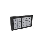 IP54 Classe de résistance au feu UL94-V0 Auto-extinguible Cadre amovible KBL 24/15-E Système d'entrée de câbles