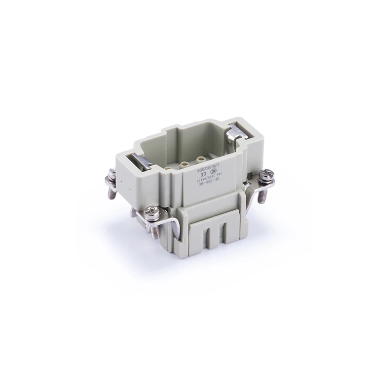 Connecteur robuste 09330062602 Borne à sertir 6 broches mâle