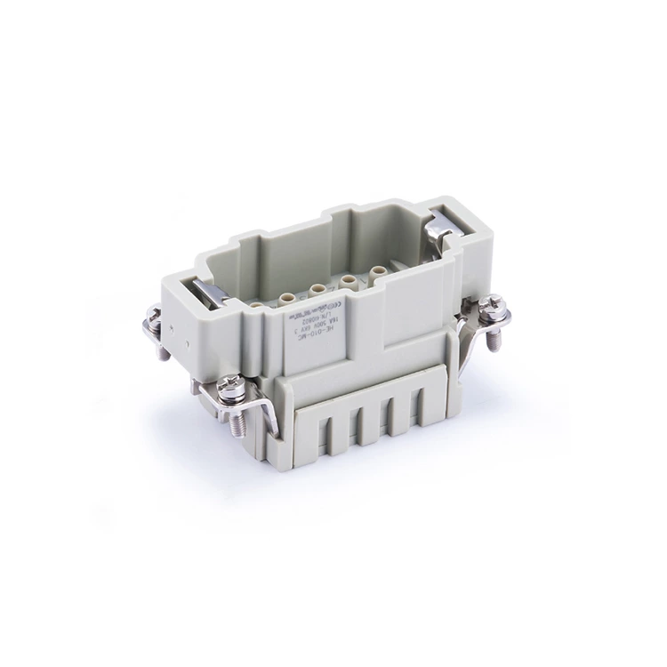 Connecteur rectangulaire 16A 500V 09330102602 Borne à sertir 10 broches mâle