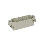 Connecteur robuste aviation 64 broches HEE-064-MC, connecteur isolant 09320643001