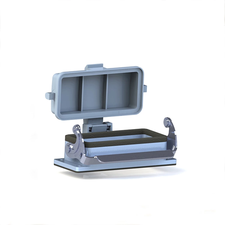 Boîtiers pour connecteur industriel multiple robuste IP65 avec couvercle 09300160306